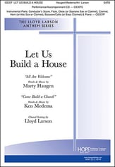 Let Us Build a House SATB choral sheet music cover